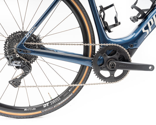 [Pre-Owned] Specialized 2021 Creo Sl Comp Carbon Evo Nvy/Whtmtn/Carb Xxl